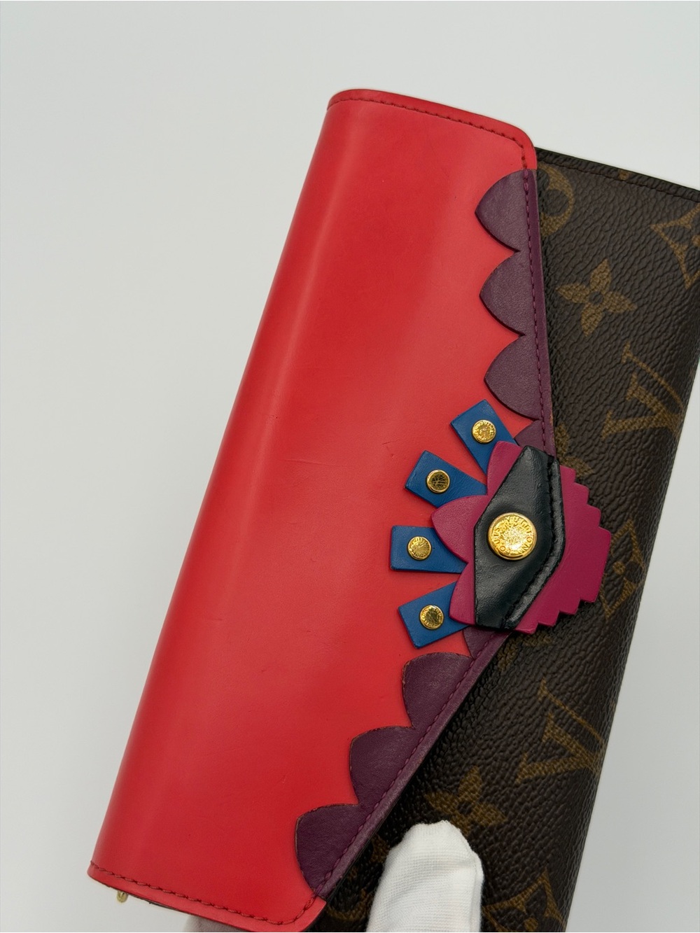 Louis Vuitton Sarah Wallet Totem Flamingo Monogram Limited Edition dustbag & box - Picture 4 of 13